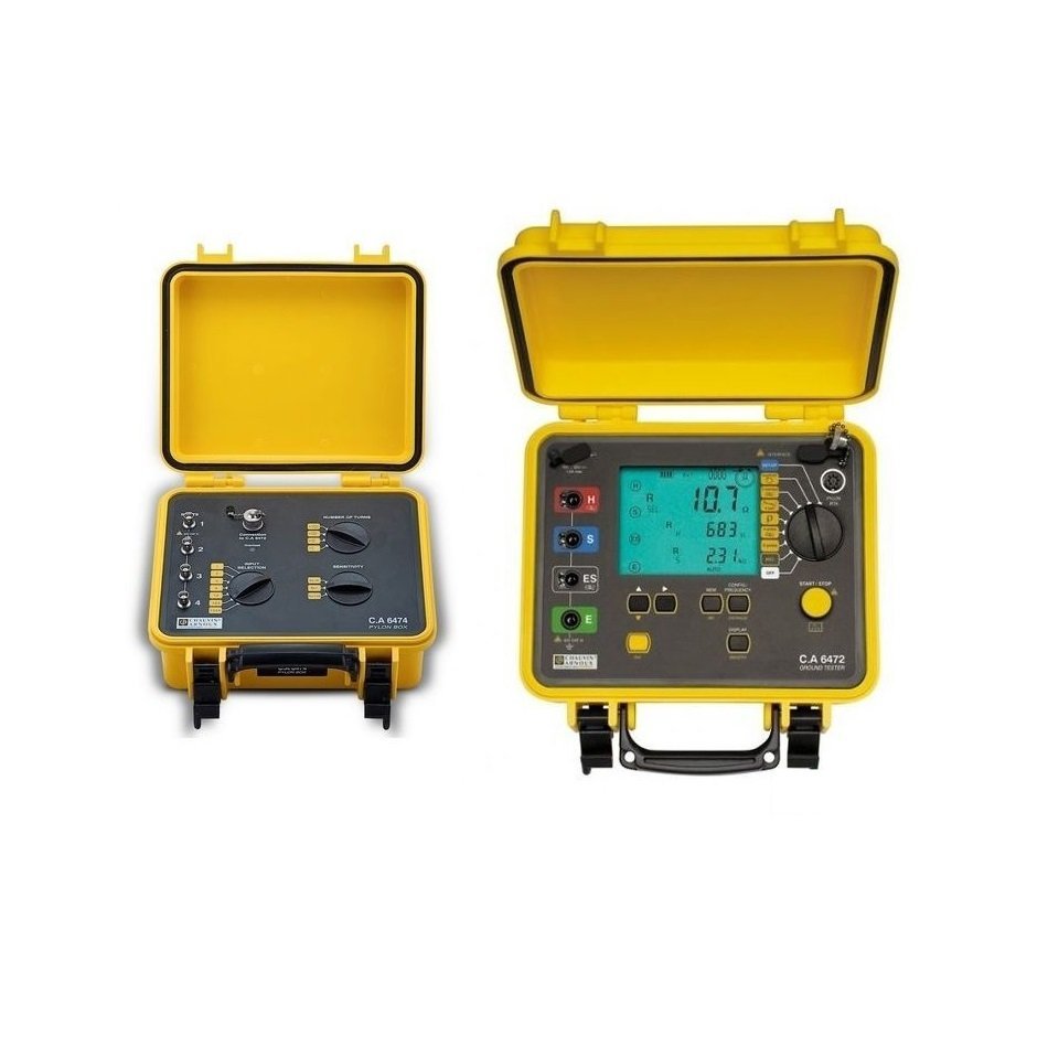 Измеритель сопротивления заземления CA6472+ 6474 купить по низкой цене ...