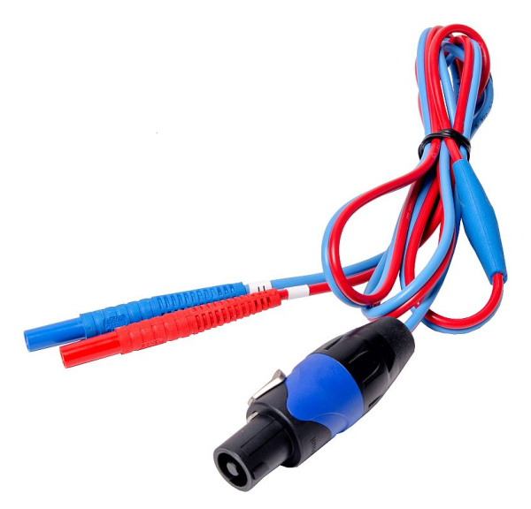 Кабель двухпроводный Sonel 1,5 м с разъемами банан/SP4 купить по низкой цене | МАКСПРОФИТ