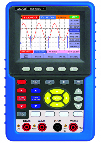 Осциллограф-мультиметр OWON HDS2062M-N купить по низкой цене | МАКСПРОФИТ Осциллограф-мультиметр OWON HDS2062M-N купить по низкой цене | МАКСПРОФИТ
