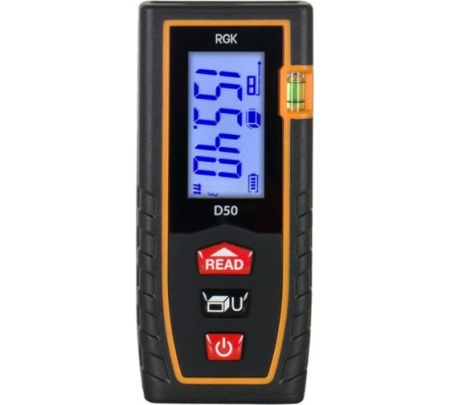 Лазерная рулетка RGK D50 купить по низкой цене | МАКСПРОФИТ