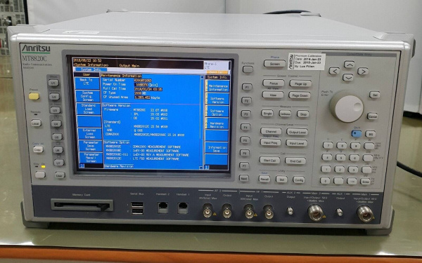 Анализатор протоколов мобильной связи Anritsu MT8820C (демонстрационный) купить по низкой цене | МАКСПРОФИТ