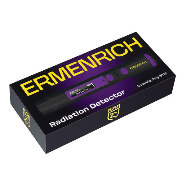 Дозиметр Ermenrich Ping RD20, фиолетовый купить по низкой цене | МАКСПРОФИТ Дозиметр Ermenrich Ping RD20, фиолетовый купить по низкой цене | МАКСПРОФИТ