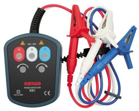 Индикатор чередования фаз Sanwa KS1 купить по низкой цене | МАКСПРОФИТ Индикатор чередования фаз Sanwa KS1 купить по низкой цене | МАКСПРОФИТ