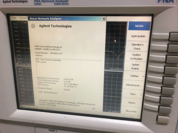 Анализатор цепей Agilent E8363C PNA (демонстрационный) купить по низкой цене | МАКСПРОФИТ