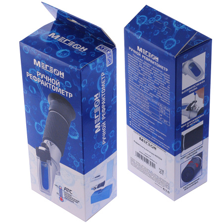 Рефрактометр для автомобилистов (антифриз, электролит, незамерзайка, концентрация мочевины) МЕГЕОН 72013 купить по низкой цене | МАКСПРОФИТ