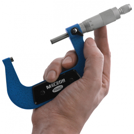 Микрометр механический МЕГЕОН 80602 купить по низкой цене | МАКСПРОФИТ