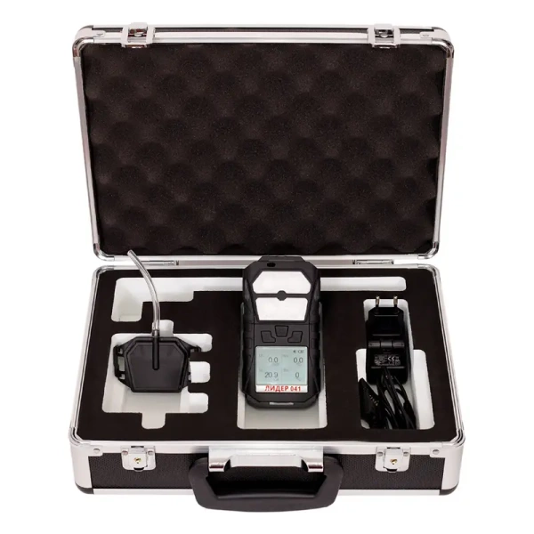 Портативный газоанализатор ЛИДЕР 041 (PID, CH4, O2, H2S) с поверкой купить по низкой цене | МАКСПРОФИТ