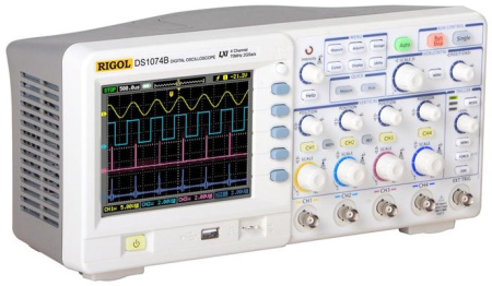Осциллограф цифровой RIGOL DS1074B купить по низкой цене | МАКСПРОФИТ