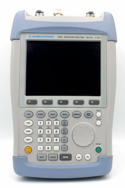 Анализатор спектра с предусилителем Rohde & Schwarz FSH6 (FSH6.26) (демонстрационный) купить по низкой цене | МАКСПРОФИТ Анализатор спектра с предусилителем Rohde & Schwarz FSH6 (FSH6.26) (демонстрационный) купить по низкой цене | МАКСПРОФИТ