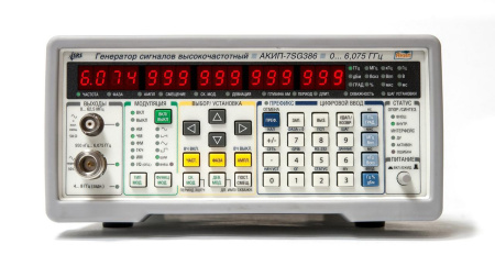 Генератор сигналов АКИП-7SG386 купить по низкой цене | МАКСПРОФИТ