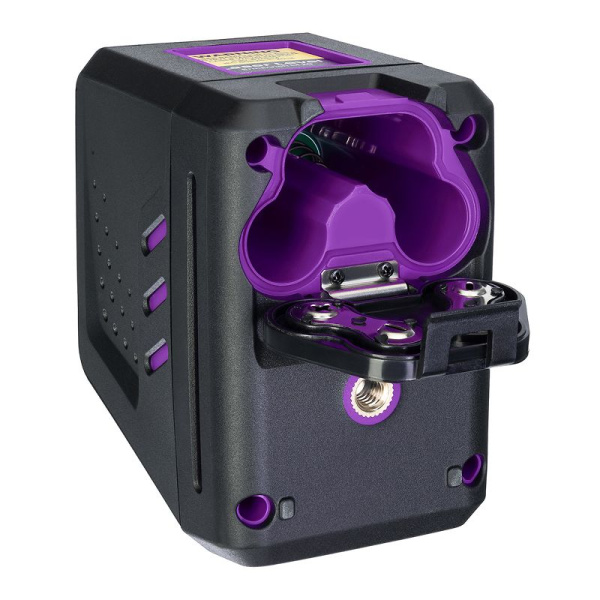 Лазерный уровень Ermenrich BASE LT20, фиолетовый купить по низкой цене | МАКСПРОФИТ