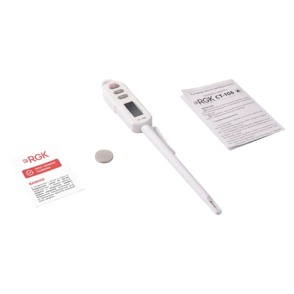 Контактный термометр RGK CT-106 с поверкой купить по низкой цене | МАКСПРОФИТ Контактный термометр RGK CT-106 с поверкой купить по низкой цене | МАКСПРОФИТ