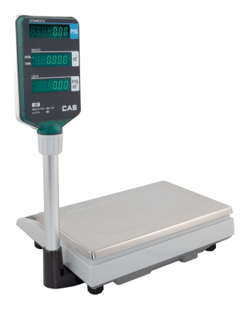 Весы CAS AP-1 (30M Big Tr.) купить по низкой цене | МАКСПРОФИТ